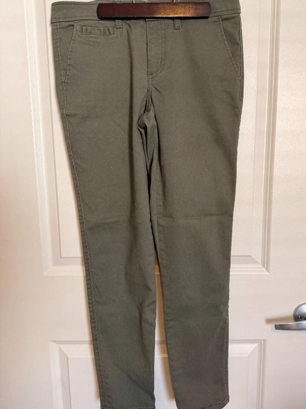 Market & Spruce Rosabel Olive Skinny Pants